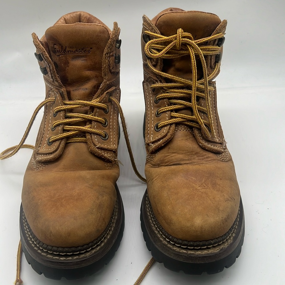 VTG Fieldmaster Brown Work/hiking Boots Mens 9 D